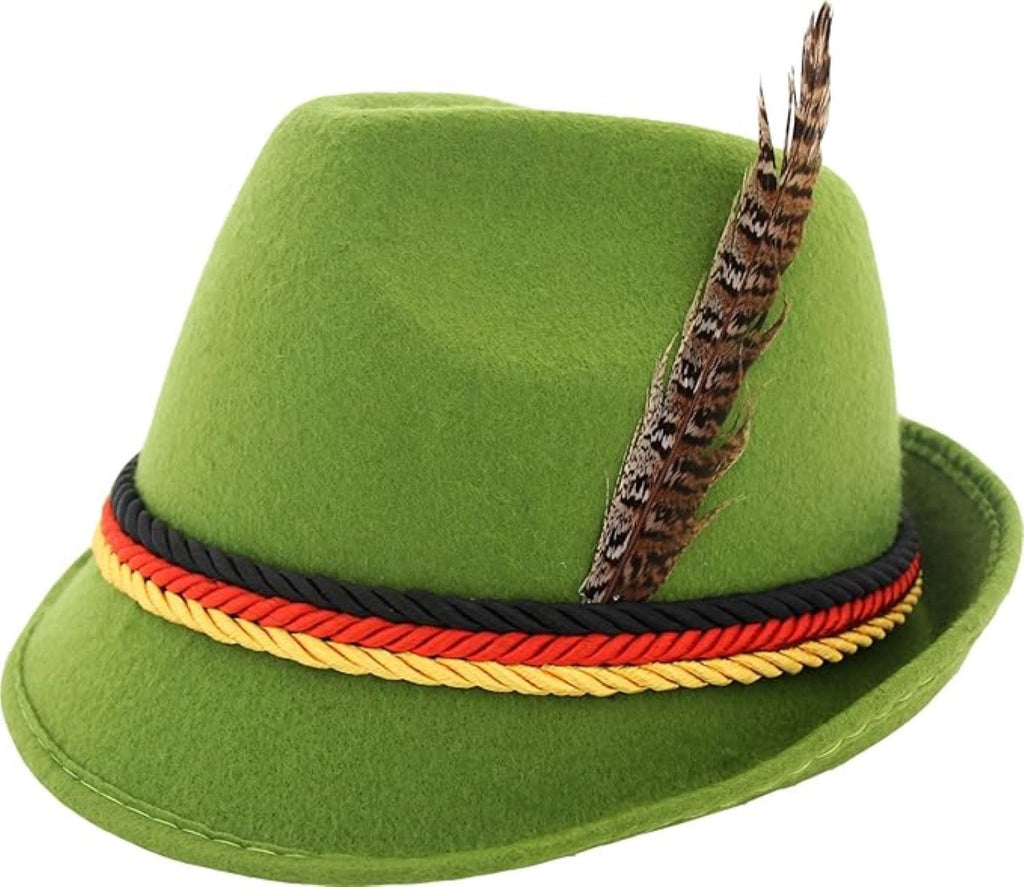 German Alpine Bavarian Oktoberfest Halloween Cosplay Costume Party Hat (3 Colors) by TVStoreOnline