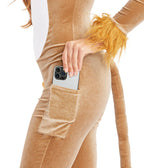 Lion Costume - Women's Lion Bodysuit Halloween Outfit by Tipsy Elves by Lady Ros