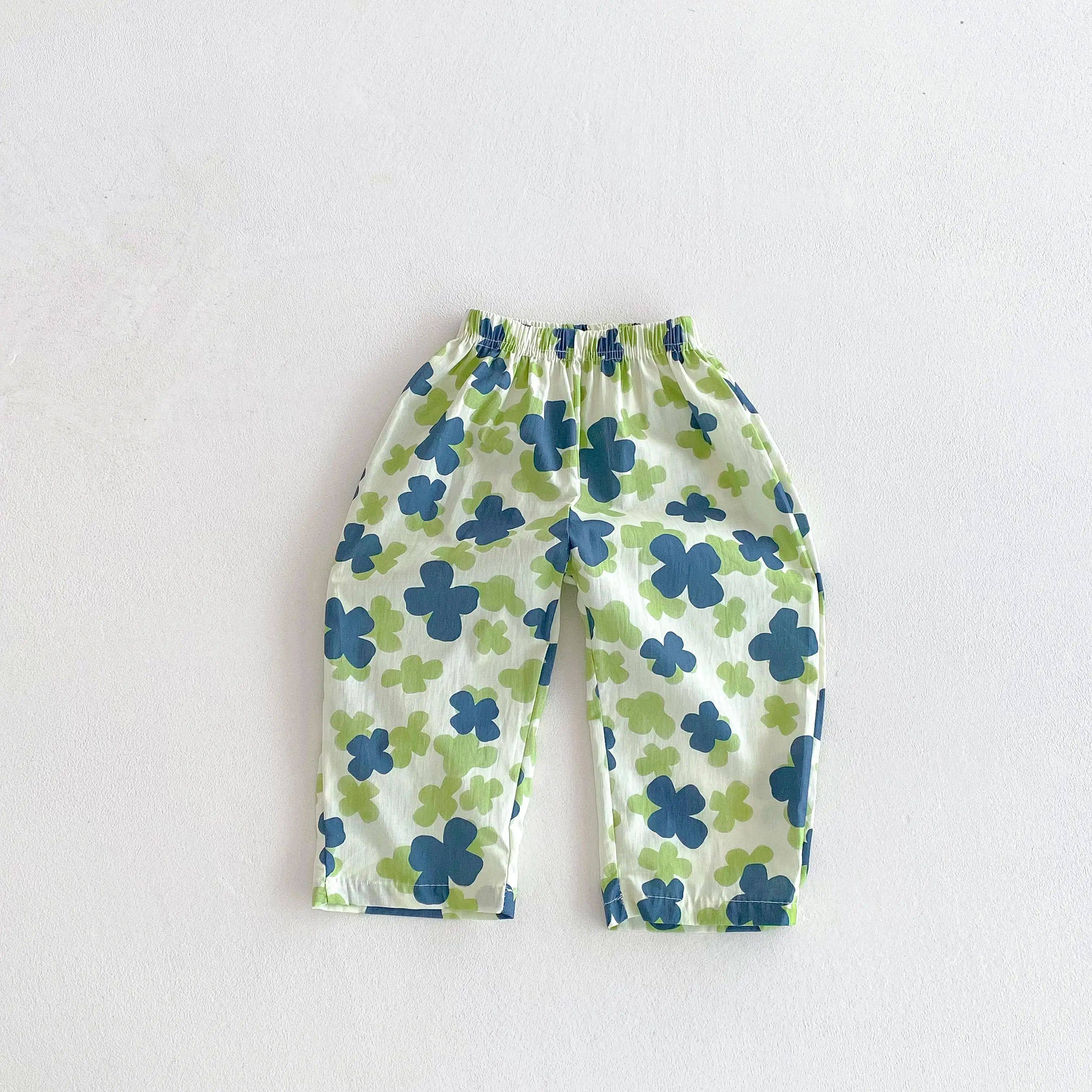 Girls Series Summer Cropped Pants by Baby Joy