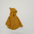 Thickened Hooded Knitted Pullover For Spring And Autumn by Baby Joy