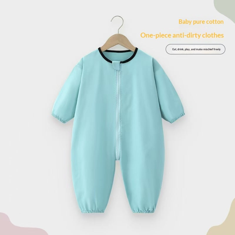 Baby Coverall Crawling Cotton UV-Protective Jumpsuit by Baby Joy
