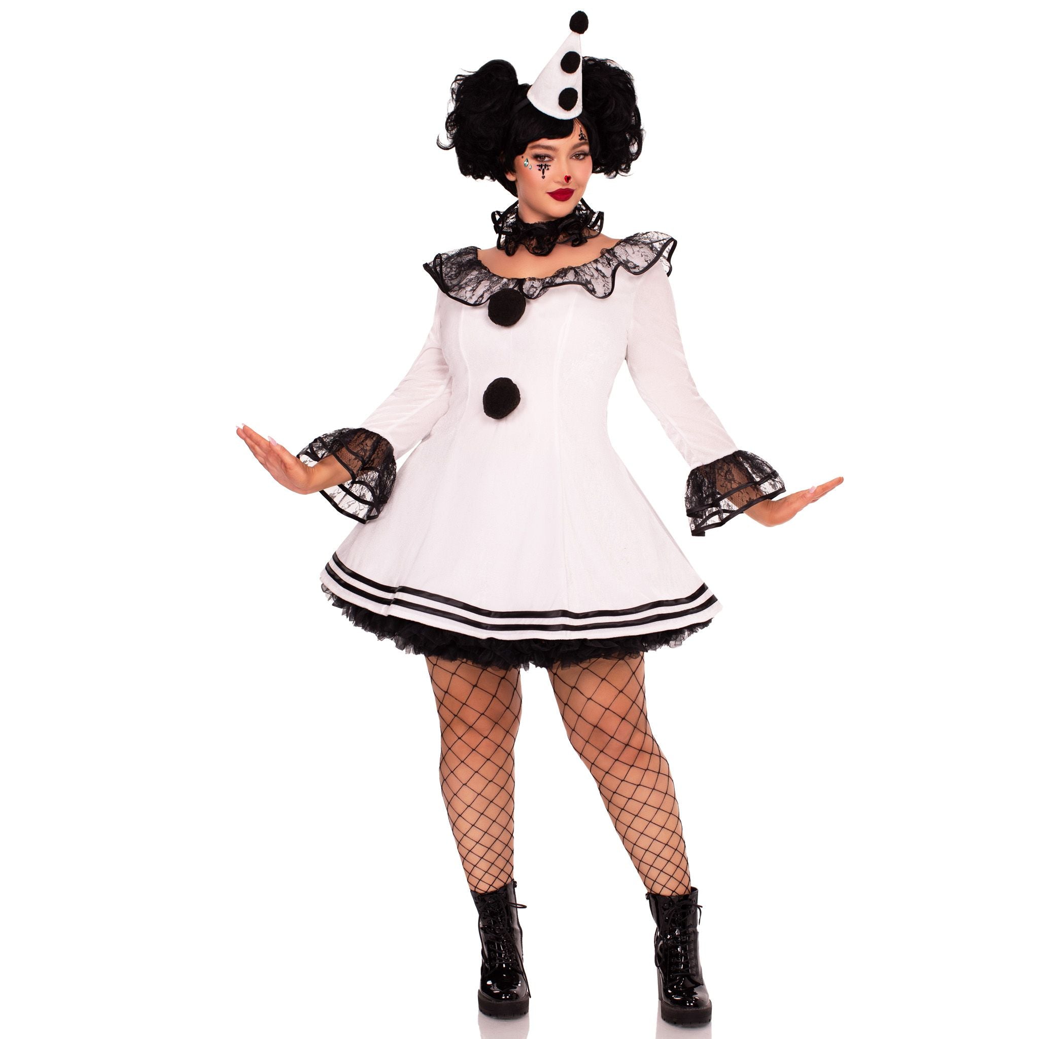 Pierrot Clown Costume