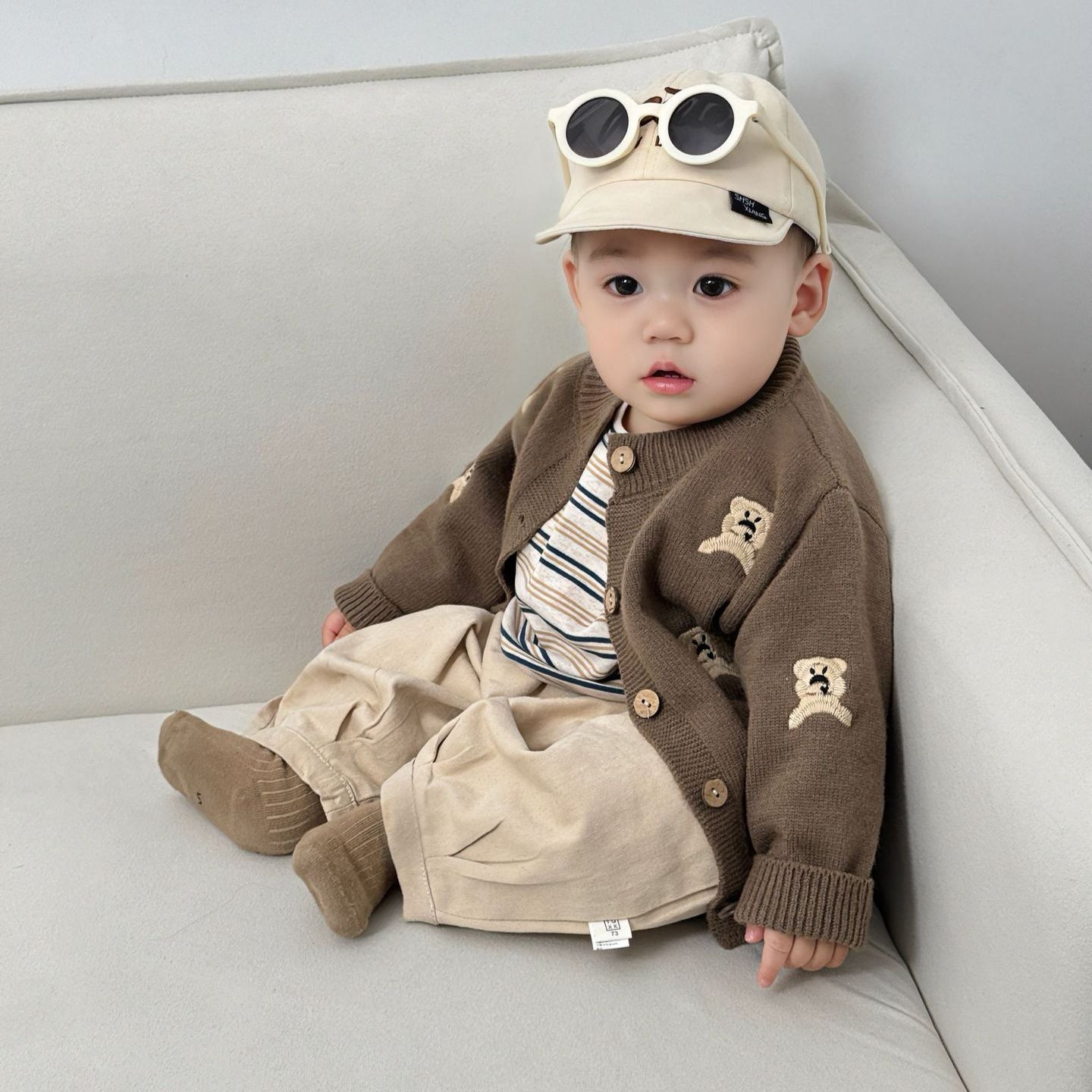 Autumn Fashion Knitted Cardigan Cute Kids Coat by Baby Joy