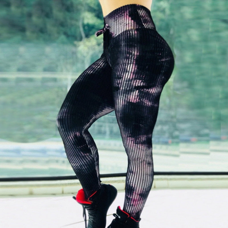 Printed High-Waist Leggings – Stretchy & Stylish Workout Wear by FitiqueFit