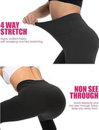 Cropped High-Waisted Leggings – Black & White Barcode Print by FitiqueFit