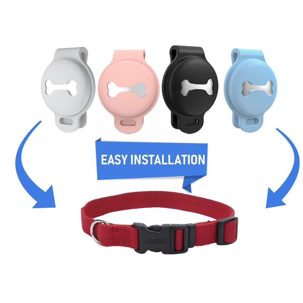 Silicone Protective Cover Anti-lost Locator Tracker Pet Tracker by My Store