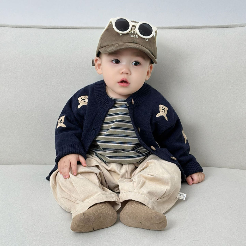 Autumn Fashion Knitted Cardigan Cute Kids Coat by Baby Joy
