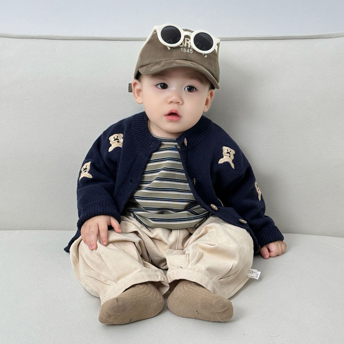 Autumn Fashion Knitted Cardigan Cute Kids Coat by Baby Joy