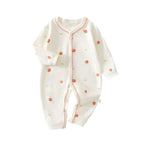 Pure Cotton Long-sleeve Baby Bodysuit by Baby Joy