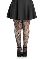 Spiderweb Net Tights Edgy Mesh Hosiery for Bold Street Style