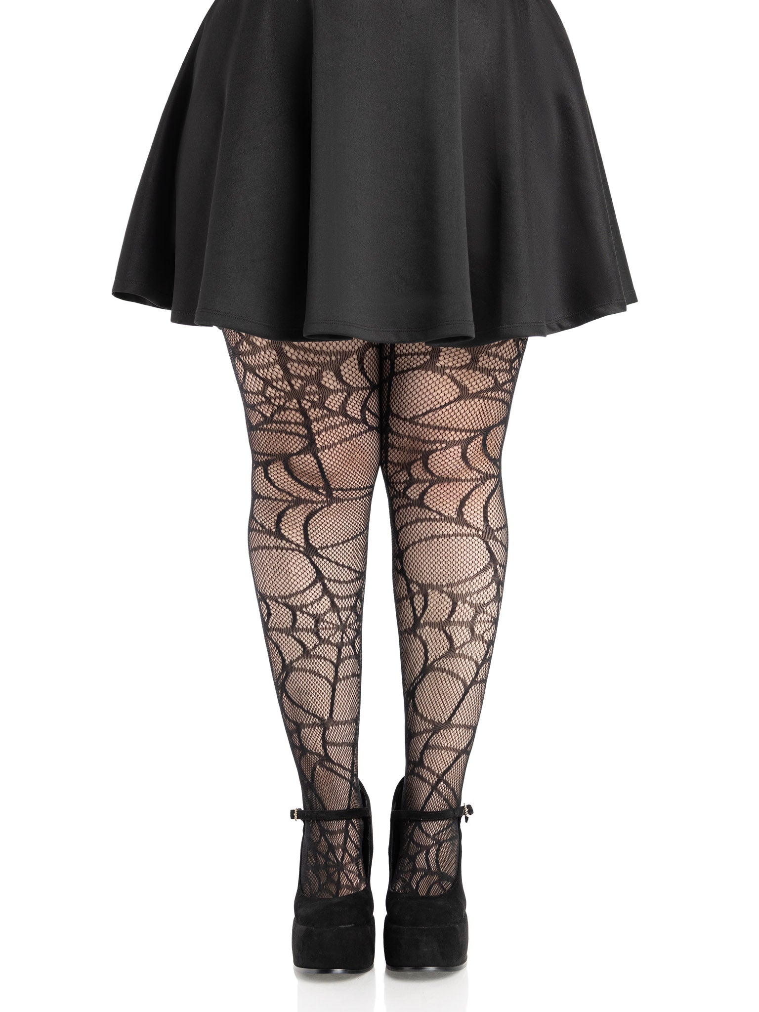 Spiderweb Net Tights Edgy Mesh Hosiery for Bold Street Style