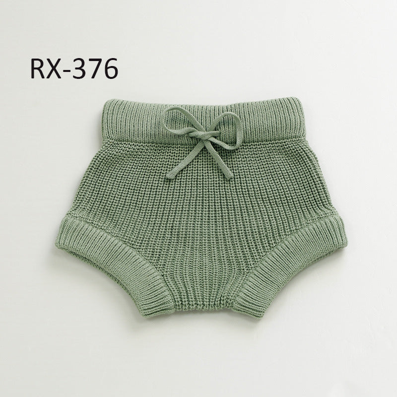 Baby Handmade Knitted Sweater And Shorts by Baby Joy