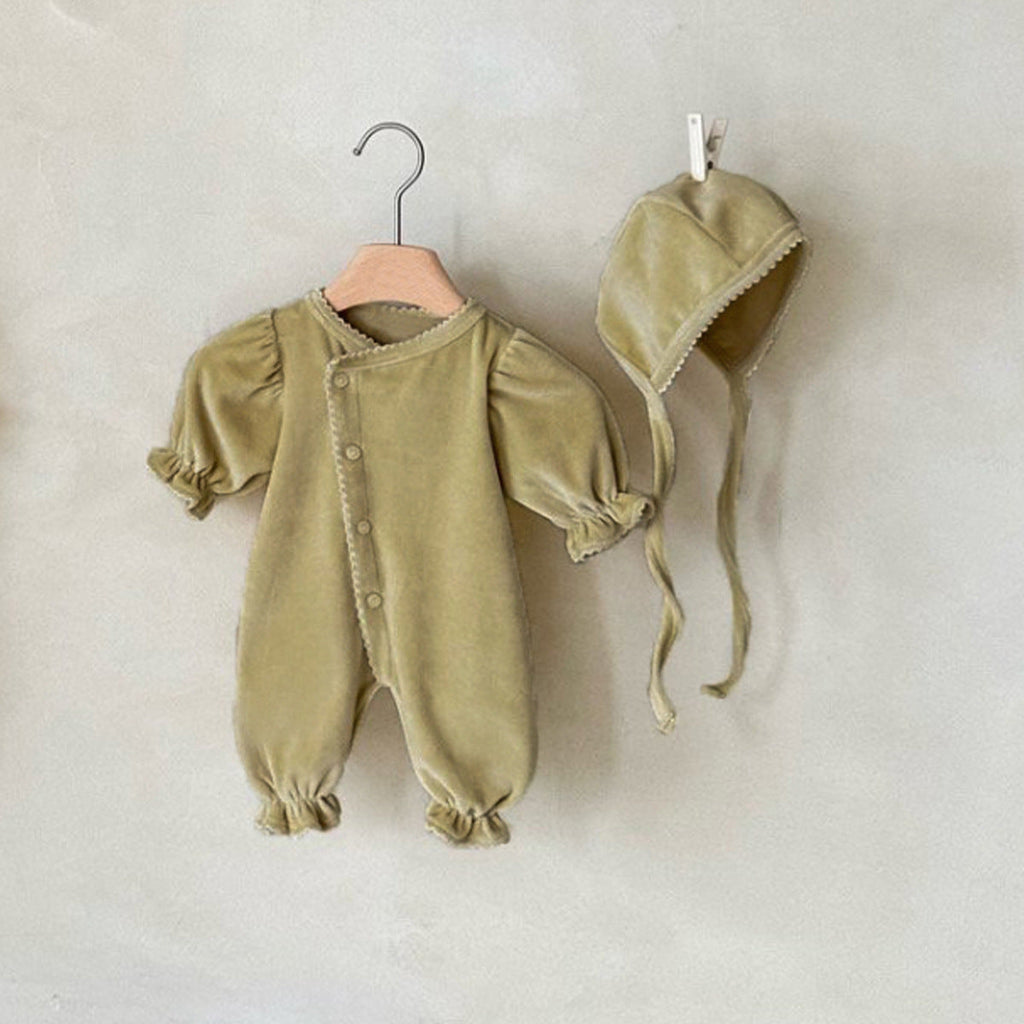 Long-style One-piece Romper With A Single Row Of Snaps For Babies by Baby Joy