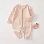 Pure Cotton Long-sleeve Baby Bodysuit by Baby Joy