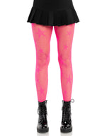 Star Net Tights Mesh Design For Casual To Dressy Looks