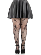 Star Net Tights Mesh Design For Casual To Dressy Looks