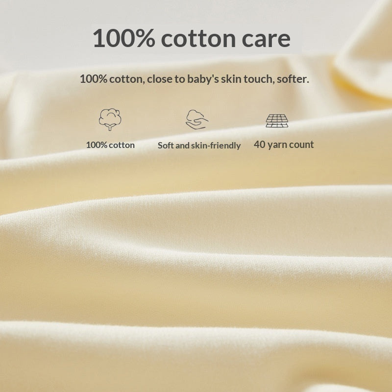 Pure Cotton Seamless Newborn Baby Clothes by Baby Joy