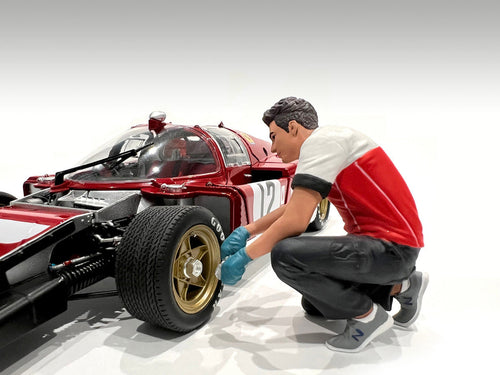 "Race Crew" Figure #5 for 1/18 scale models by American Diorama by LuxuryLifeWay Online Store