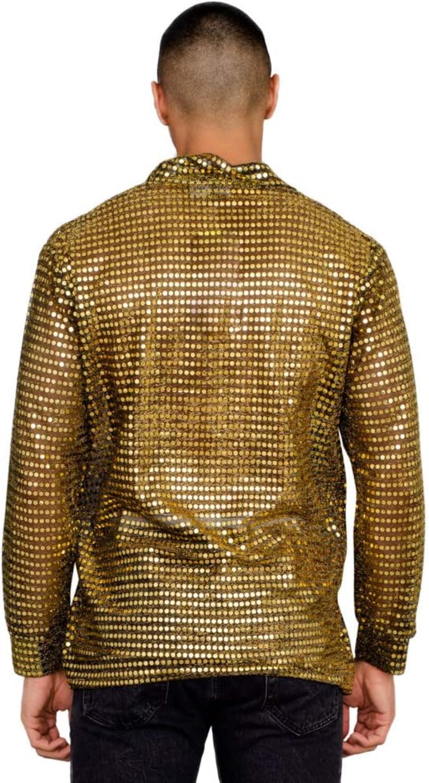 1970s Disco Adult Unisex Halloween Cosplay Costume Shirt by TVStoreOnline
