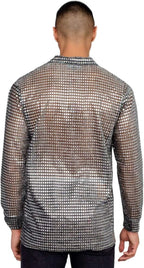 1970s Disco Adult Unisex Halloween Cosplay Costume Shirt by TVStoreOnline