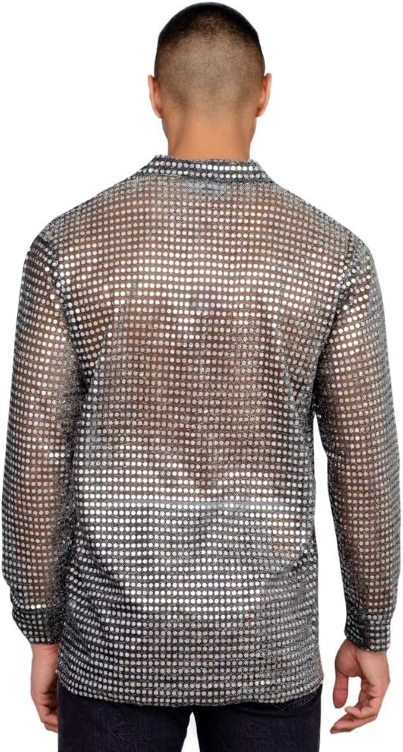 1970s Disco Adult Unisex Halloween Cosplay Costume Shirt by TVStoreOnline