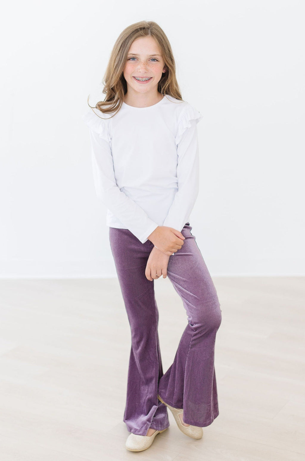 Amethyst Ribbed Velvet Bells by Mila & Rose ®