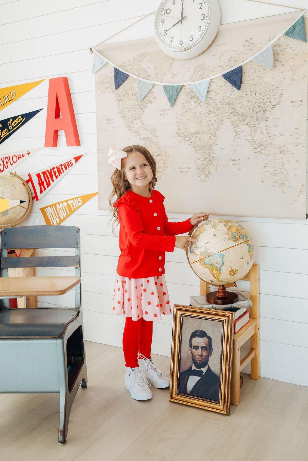 An Apple a Day Twirl Skegging by Mila & Rose ®