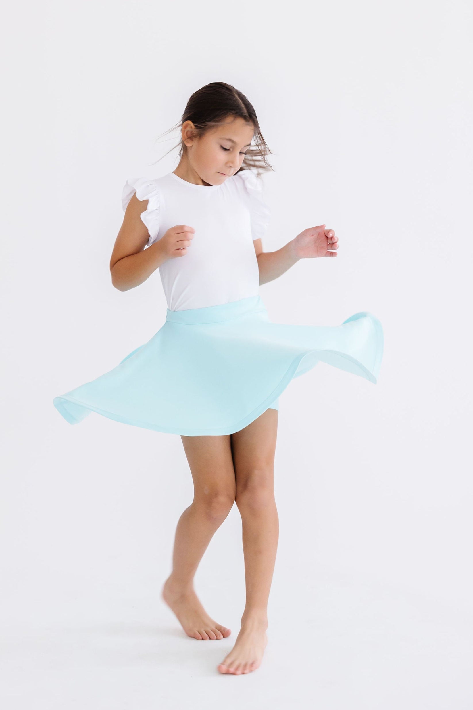 Aqua Twirl Skort by Mila & Rose ®