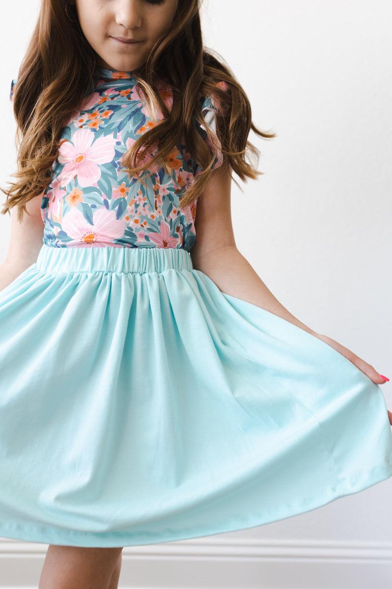 Aqua Twirl Skort by Mila & Rose ®