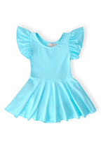 Aqua S/S Twirl Leotard by Mila & Rose ®