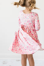 Azalea 3/4 Sleeve Pocket Twirl Dress by Mila & Rose ®