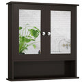 Bathroom Wall Mount Mirror Cabinet Organizer-Gray by LuxuryLifeWay Online Store