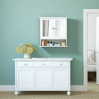 Bathroom Wall Mount Mirror Cabinet Organizer-Gray by LuxuryLifeWay Online Store