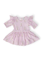 Baby Bunnies 3/4 Sleeve Flutter Twirl Bodysuit by Mila & Rose ®
