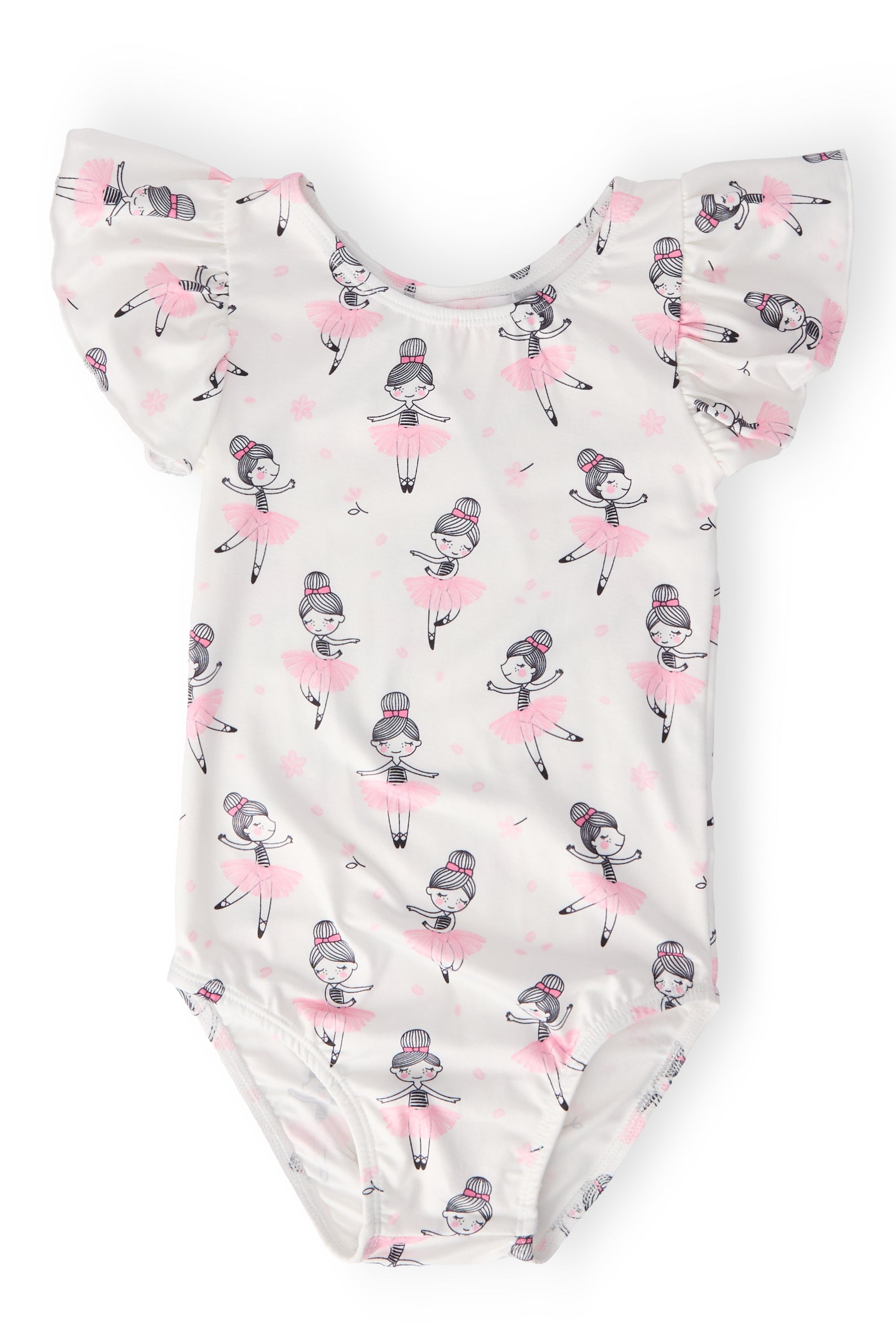 Ballerina S/S Flutter Sleeve Leotard by Mila & Rose ®