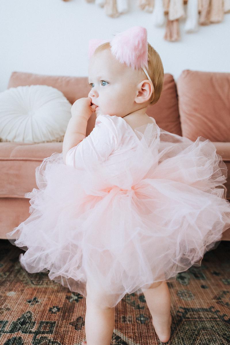 Ballet Pink 3/4 Tutu Leotard by Mila & Rose ®