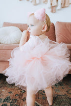 Ballet Pink 3/4 Tutu Leotard by Mila & Rose ®