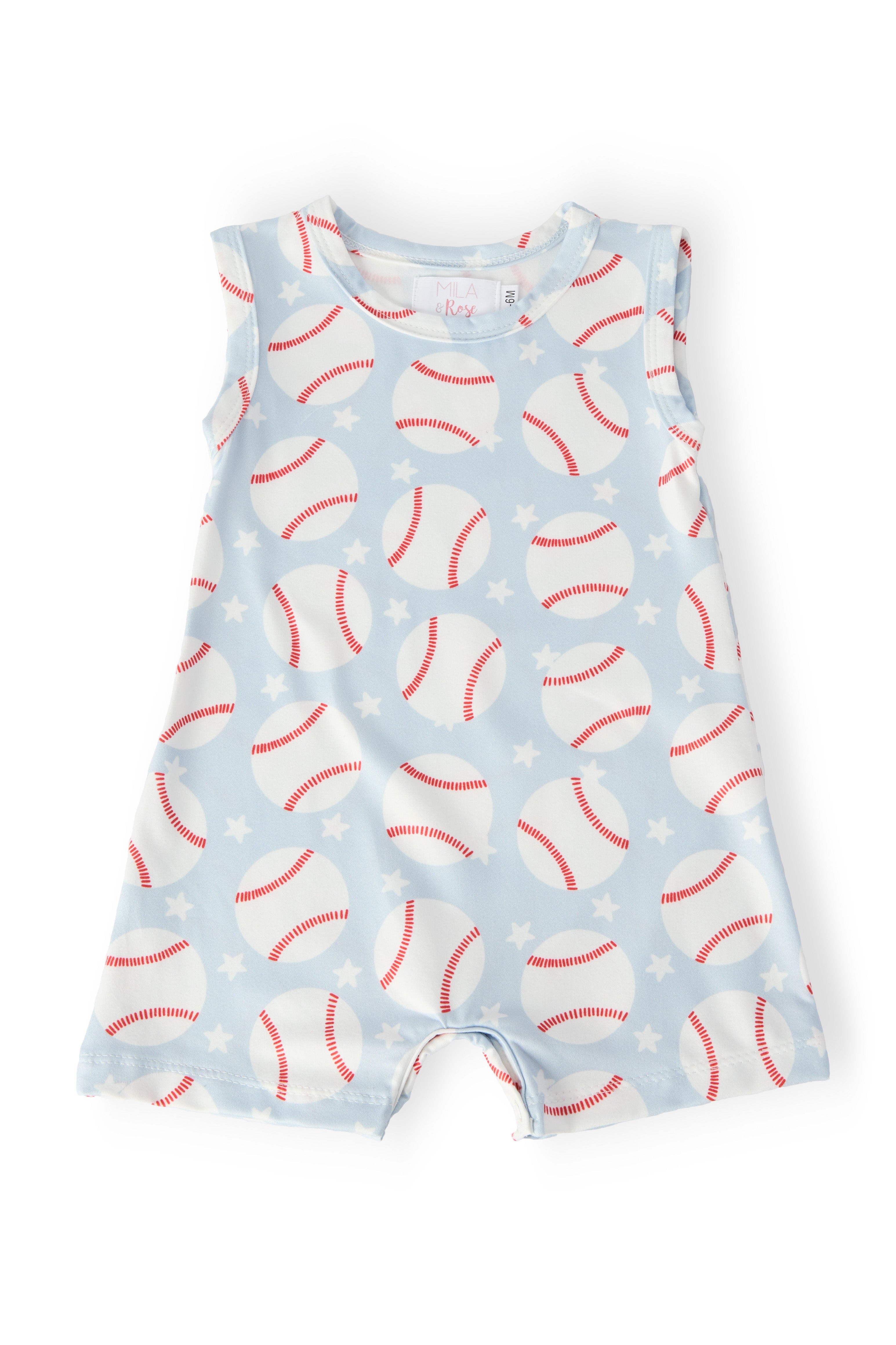 Baseball Shorty One-Piece by Mila & Rose ®
