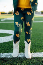 Baylor Green Bear Leggings by Mila & Rose ®