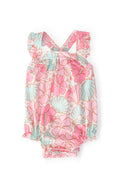 Beach Daze Ruffle Cross Back Romper by Mila & Rose ®