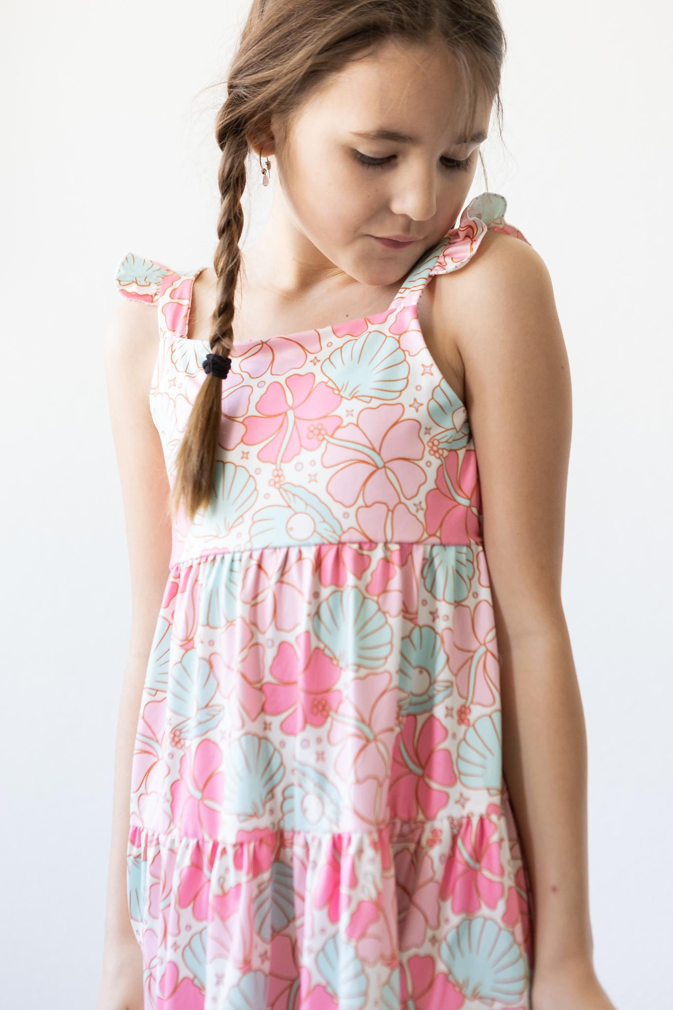 Beach Daze Ruffle Maxi Dress by Mila & Rose ®