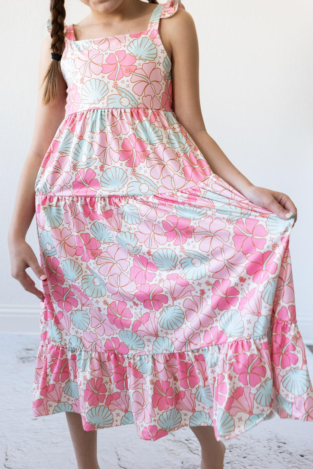 Beach Daze Ruffle Maxi Dress by Mila & Rose ®