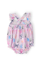 Beachside Bows Ruffle Cross Back Romper by Mila & Rose ®
