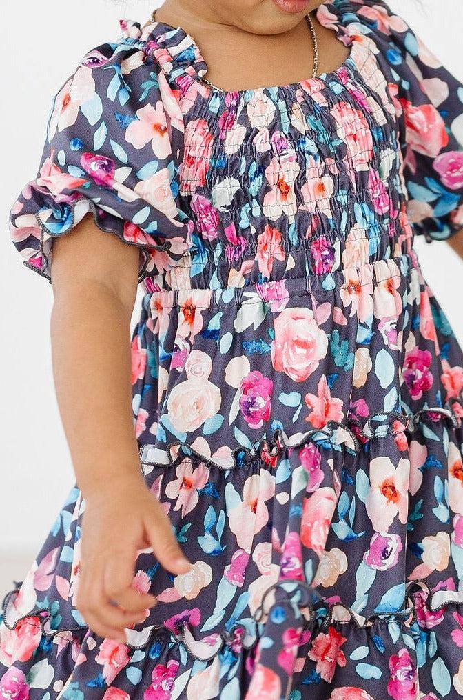 Beauty in Bloom Smocked Ruffle Dress by Mila & Rose ®