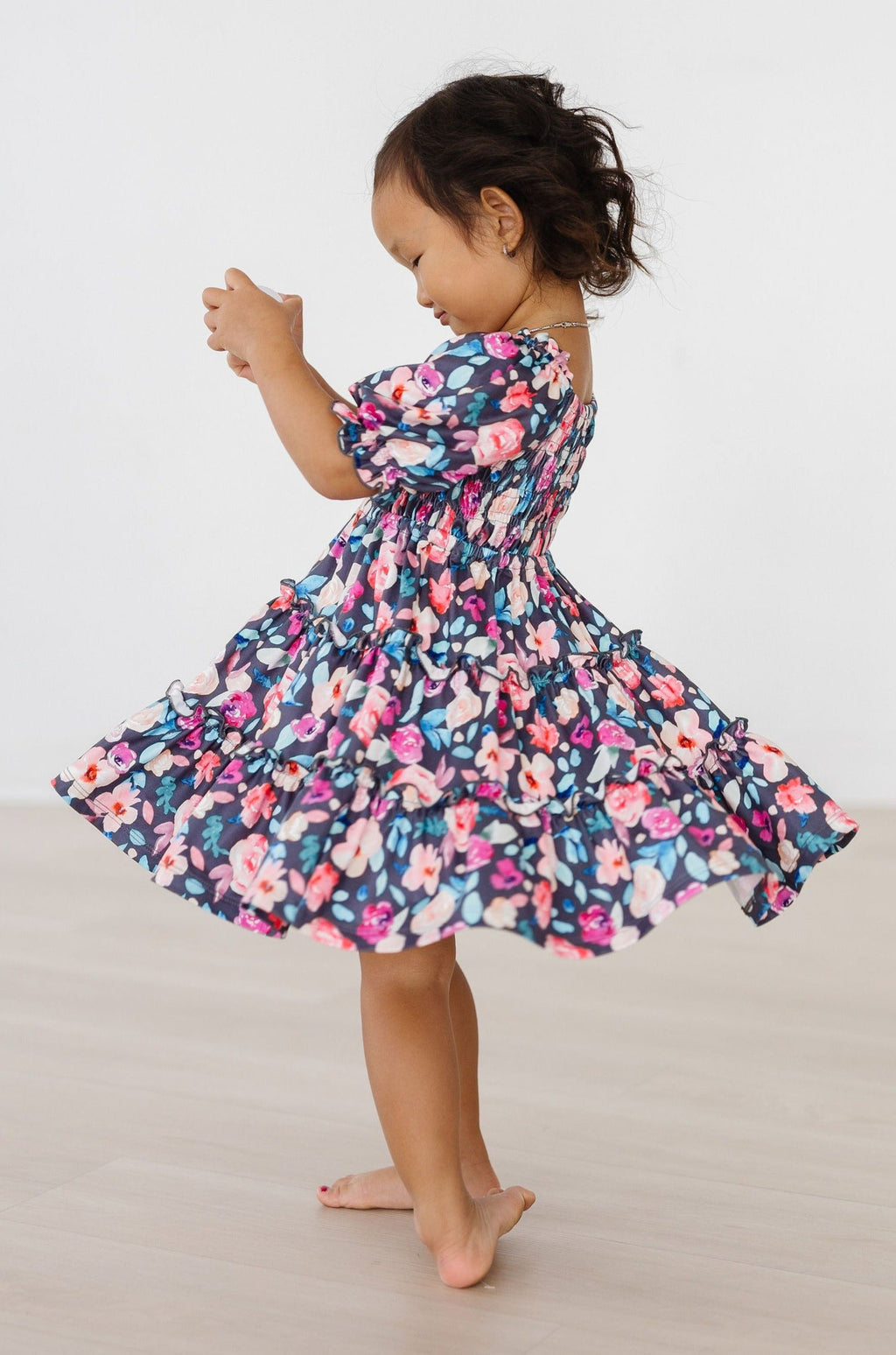 Beauty in Bloom Smocked Ruffle Dress by Mila & Rose ®