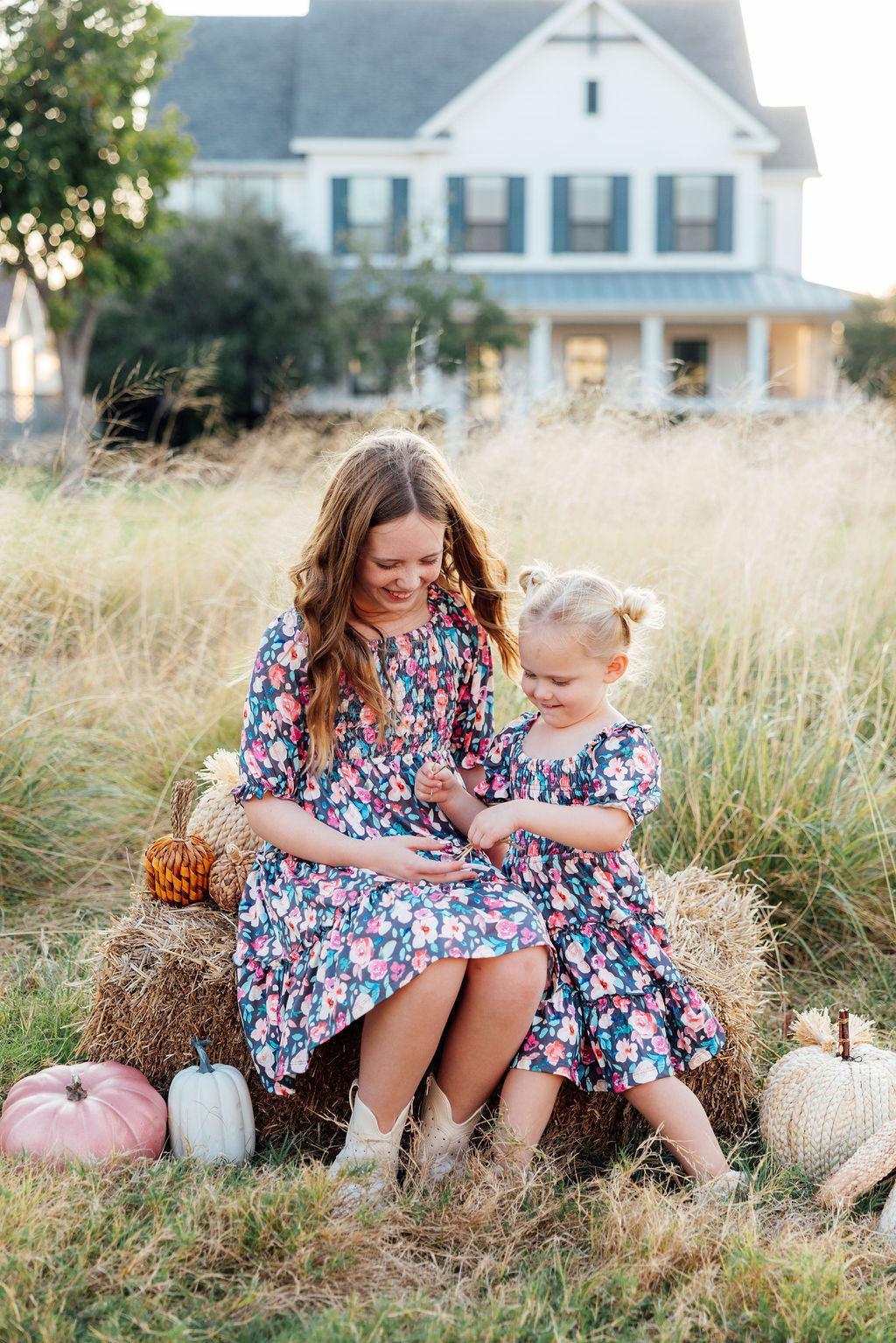 Beauty in Bloom Smocked Ruffle Dress by Mila & Rose ®
