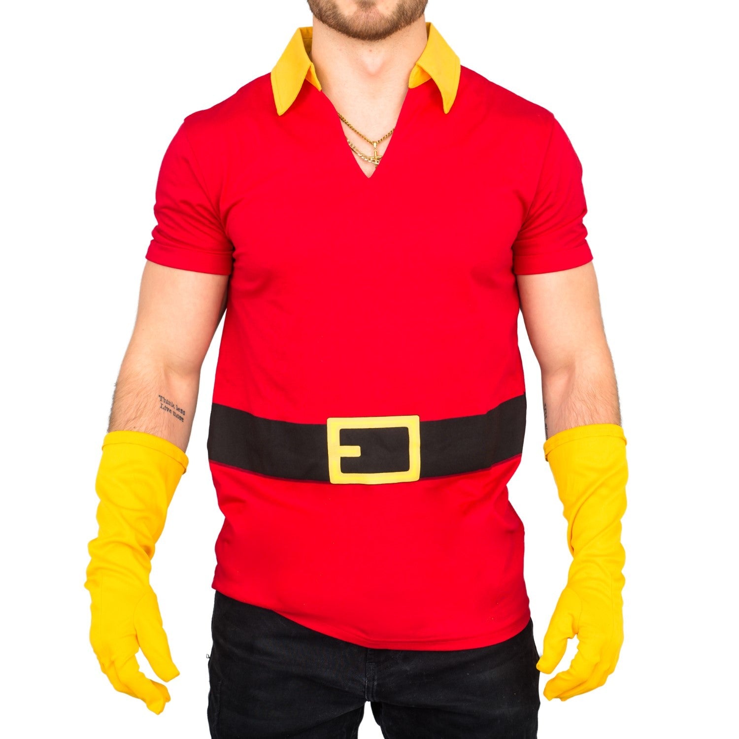 Beast Hunter Adult Unisex Halloween Cosplay Costume Shirt-Gloves-Wig Set by TVStoreOnline