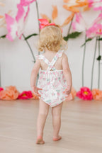 Berries & Bows Ruffle Cross Back Romper by Mila & Rose ®