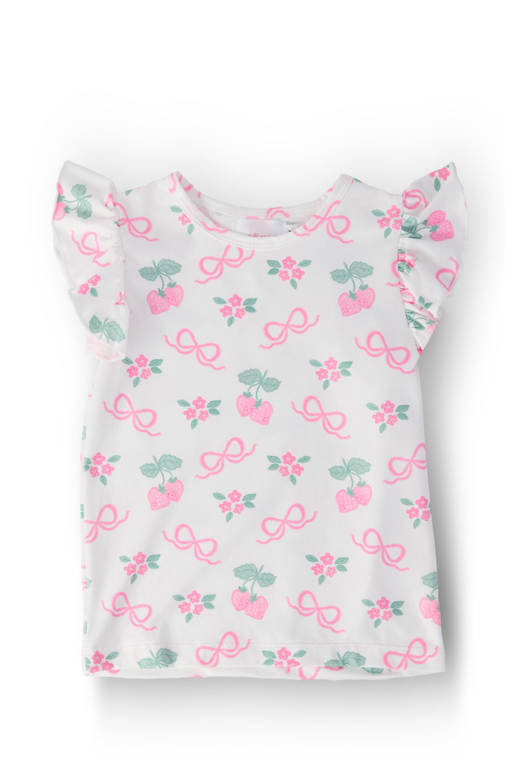 Berries & Bows S/S Ruffle Tee by Mila & Rose ®