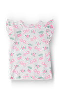 Berries & Bows S/S Ruffle Tee by Mila & Rose ®
